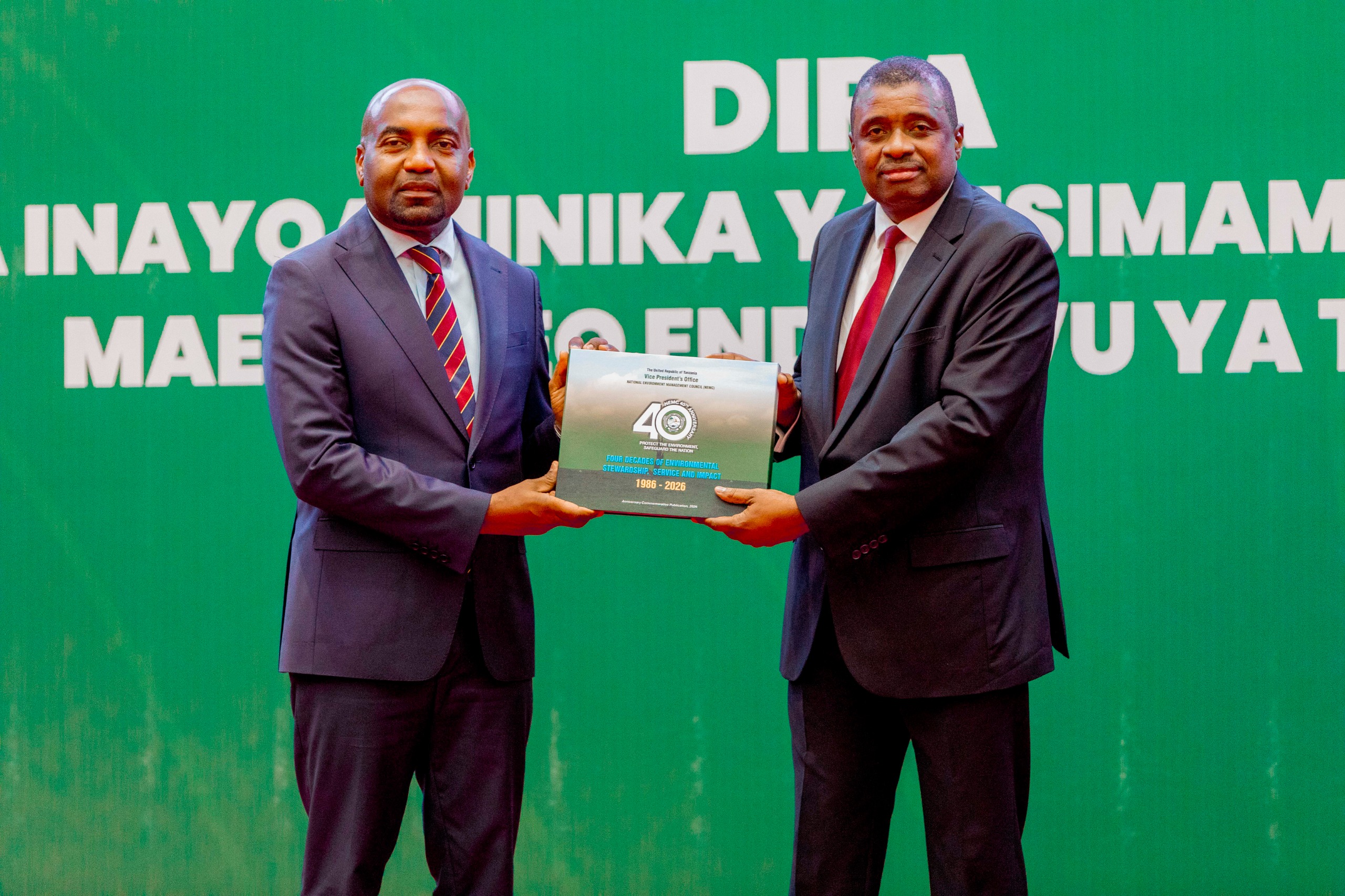 Mapokezi ya kitabu cha miaka 40 ya NEMC